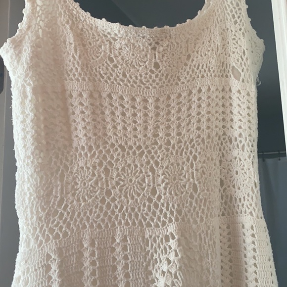 White Crochet dress - Picture 7 of 8